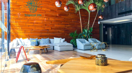 Lobby con Recepción